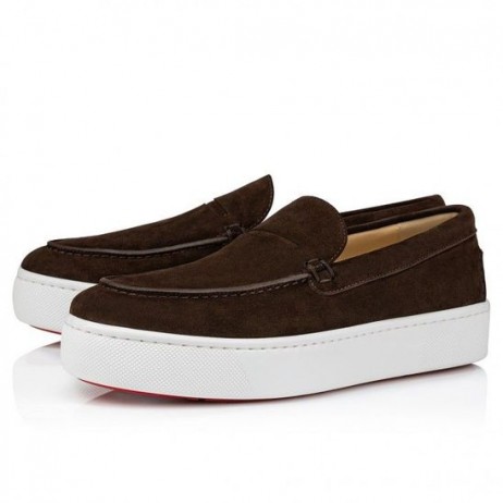 Christian Louboutin Paqueboat Boat Shoes Calf leather Cosme CL Shoes Store