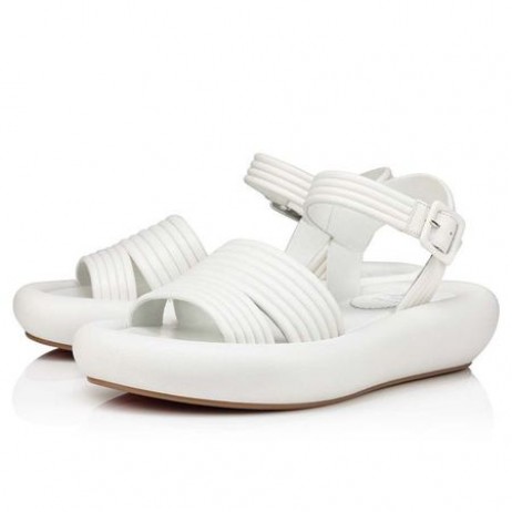 Christian Louboutin Bianco Nappa Sandal