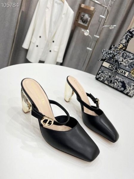 Dior Women Mules Pumps Black
