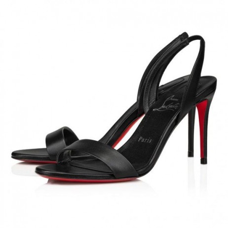 Christian Louboutin O Marylin 85 Mm Sandals Nappa Leather Black Christian Louboutin Shoes