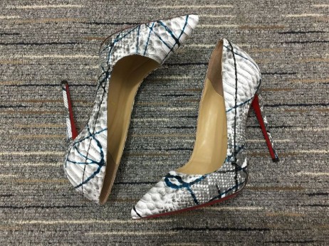 Christian Louboutin So Kate Pumps 120mm Python Vulcano CL Pumps
