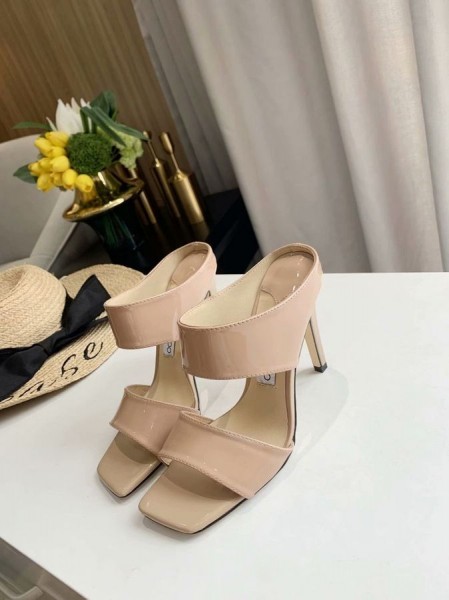 Jimmy Choo 100mm Sandals Nude
