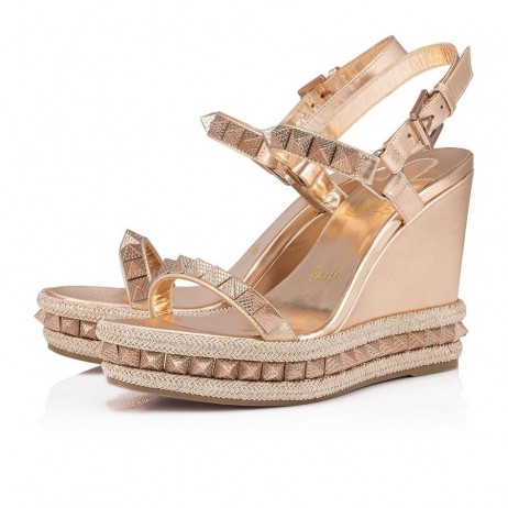 Christian Louboutin Pyraclou 110 mm Espadrilles CL Shoes Store