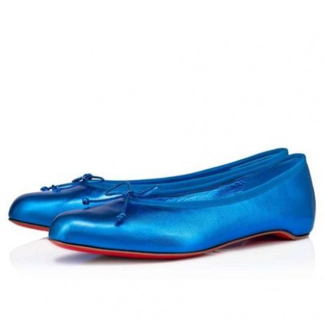 Christian Louboutin Flat Soniettina Alize/lin Alize Leather