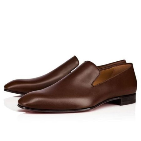Christian Louboutin Oxford Dandelion Havane Brown Calf