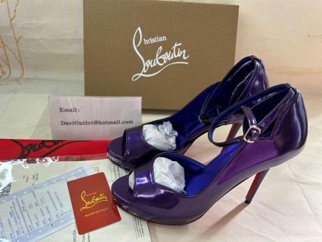 Christian Louboutin Platforms Round Chick 120 mm Elektra/lin Elektra Specchio