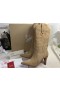 Christian Louboutin Santiabooty 85mm Suede Knee Boots in Brown