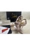 Christian Louboutin Cassia Lace Up 100Mm Strappy Pumps Crepe Satin Blush