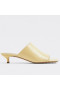 Bottega Veneta Stretch Mules 40mm Beige Lambskin Bottega Veneta Shoes