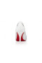 Christian Louboutin Apostropha Mesh Strass 80 Mm Pumps Bianco CL Shoes Store