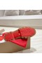 Christian Louboutin CL Moc Lug Loafers Calf Leather Pink