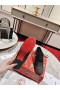 Christian Louboutin Degraginzbar Derby Shoes 30mm Crystal Satin Black