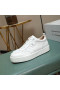 Christian Louboutin Happyrui Spikes Sneakers Calf Leather Sneakers White CL Shoes