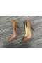 Christian Louboutin Kate Pumps 100mm Nappa Leather Dark Brown