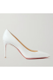 Christian Louboutin Kate Pumps 85mm Nappa Leather White