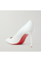 Christian Louboutin Kate Pumps 85mm Nappa Leather White