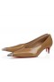 Christian Louboutin Katissima 45 Mm Pumps Vog Patent Leather Lionne
