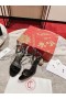 Christian Louboutin Lipsita Queen Patent Leather Sandals 55 Black Christian Louboutin Shoes