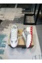 Christian Louboutin Loubishark Donna Monogram Sneakers White