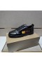 Christian Louboutin Louis Junior Men Low-top Sneakers Calfskin Black CL Shoes