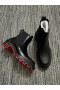 Christian Louboutin Marchacroche Dune Men Ankle Boots Calf Leather Black