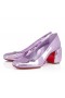 Christian Louboutin Minny 70 mm Pumps Specchio Leather Parme