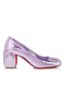 Christian Louboutin Minny 70 mm Pumps Specchio Leather Parme