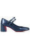 Christian Louboutin Miss Jane 55 Mm Mary Janes Pumps Blue