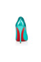 Christian Louboutin Miss Z 100 Mm Pumps Laminated Calf Leather Iceberg