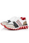 Christian Louboutin Nastroshark Sneakers Olona Canva And Calf Leather White