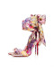 Christian Louboutin Sandale Du DéSert 100mm Strappy Sandals Multicolor CL Shoes Store