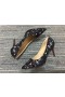 Christian Louboutin So Kate Pumps 120mm Toile Splash Black