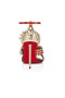 Christian Louboutin Wosandal Pic 100 Mm Sandals Patent Leather And Spikes On Fire Rodeo