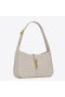 Saint Laurent Le 5 à 7 Hobo Bag White Leather Saint Laurent Bags