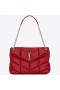 Saint Laurent Loulou Puffer Medium Bag Red Lambskin Saint Laurent Bags