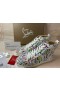 Christian Louboutin Lou Spikes White-multi/bianco Crepe Satin
