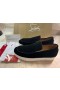 Christian Louboutin Paqueboat Flat Black Suede