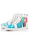Christian Louboutin Sneaekr High top Version Multi Patent Leather