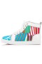Christian Louboutin Sneaekr High top Version Multi Patent Leather