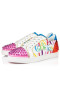 Christian Louboutin Sneaekr Multi/white-multi Leather