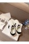 Dior-ID Sneaker White Black Calfskin Rubber