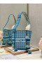 Dior D-Bubble Bucket Bag Light Blue Oblique