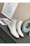Dior Empreinte Boot White Supple Calfskin