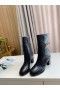 Dior Empreinte Heeled Ankle Boot Black 80mm