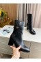 Dior Empreinte Heeled Ankle Boot Black 80mm