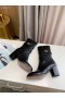 Dior Empreinte Heeled Ankle Boot Black 80mm