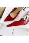 Dior J'ADior Slingback Pumps 65mm Red Patent Calfskin