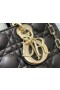 Dior Lady D-Joy Bag Black Cannage Lambskin