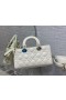 Dior Lady D-Joy Bag White Cannage Lambskin