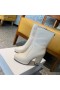 Dior White Ankle Boot Calfskin Dior Logo